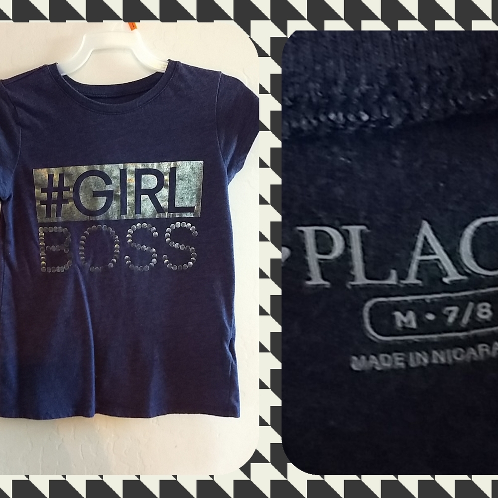 Girls short sleeve tee size ⅞
